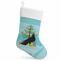 Budapest Highflyer Pigeon Christmas Holiday Stocking Double-Sided Print, Polyester Suede,11x18, Made in USA