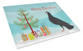 Budapest Highflyer Pigeon Christmas Cutting Board Tempered Glass Kitchen Cutting Surface, Heat Resistant Chopping, Non-Slip Feet, Food Prep & Serving