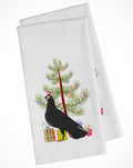 Budapest Highflyer Pigeon Christmas Kitchen Towel Set of 2 White Dish Towels Decorative Bathroom Hand towel for Hand, Face, Hair, Yoga, Tea, Dishcloth, 19 X 28", White