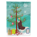 Capuchin Red Pigeon Christmas House Flag 28x40 Porch Sleeve Pole Decorative Outside Yard Banner Artwork Wall Hanging, Polyester
