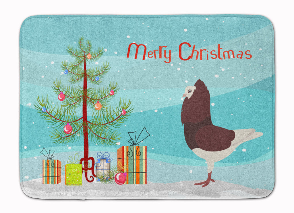 Capuchin Red Pigeon Christmas Memory Foam Kitchen Mat Machine Washable Anti-Fatigue Cushion Comfort Bath or Kitchen Rug