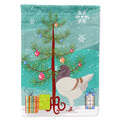 German Modena Pigeon Christmas House Flag 28x40 Porch Sleeve Pole Decorative Outside Yard Banner Artwork Wall Hanging, Polyester