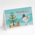 German Modena Pigeon Christmas Greeting Cards Pack of 8 Blank Cards with Envelopes Whimsical A7 Size 5x7