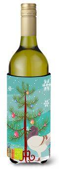 German Modena Pigeon Christmas Wine Bottle Hugger Gift Sleeve for Standard 750 ml Bottles, Insulated Reusable Also Fits Mini Shot & Pint Bottles