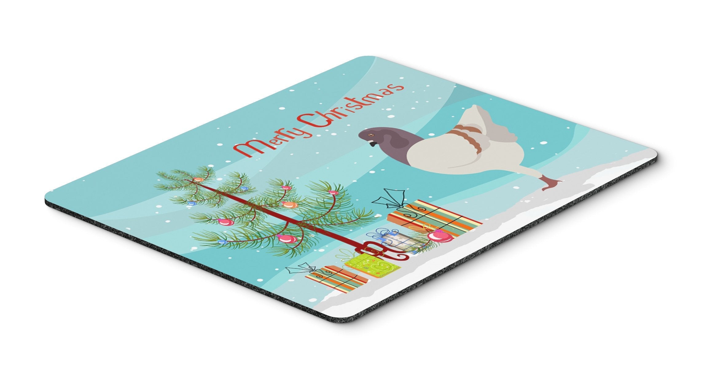 German Modena Pigeon Christmas Mouse Pad, Heat Resistant Trivet Hot Pad , Non Slip Rubber Desk Mat, Kitchen Counter Protector, Home Office Decor Gift