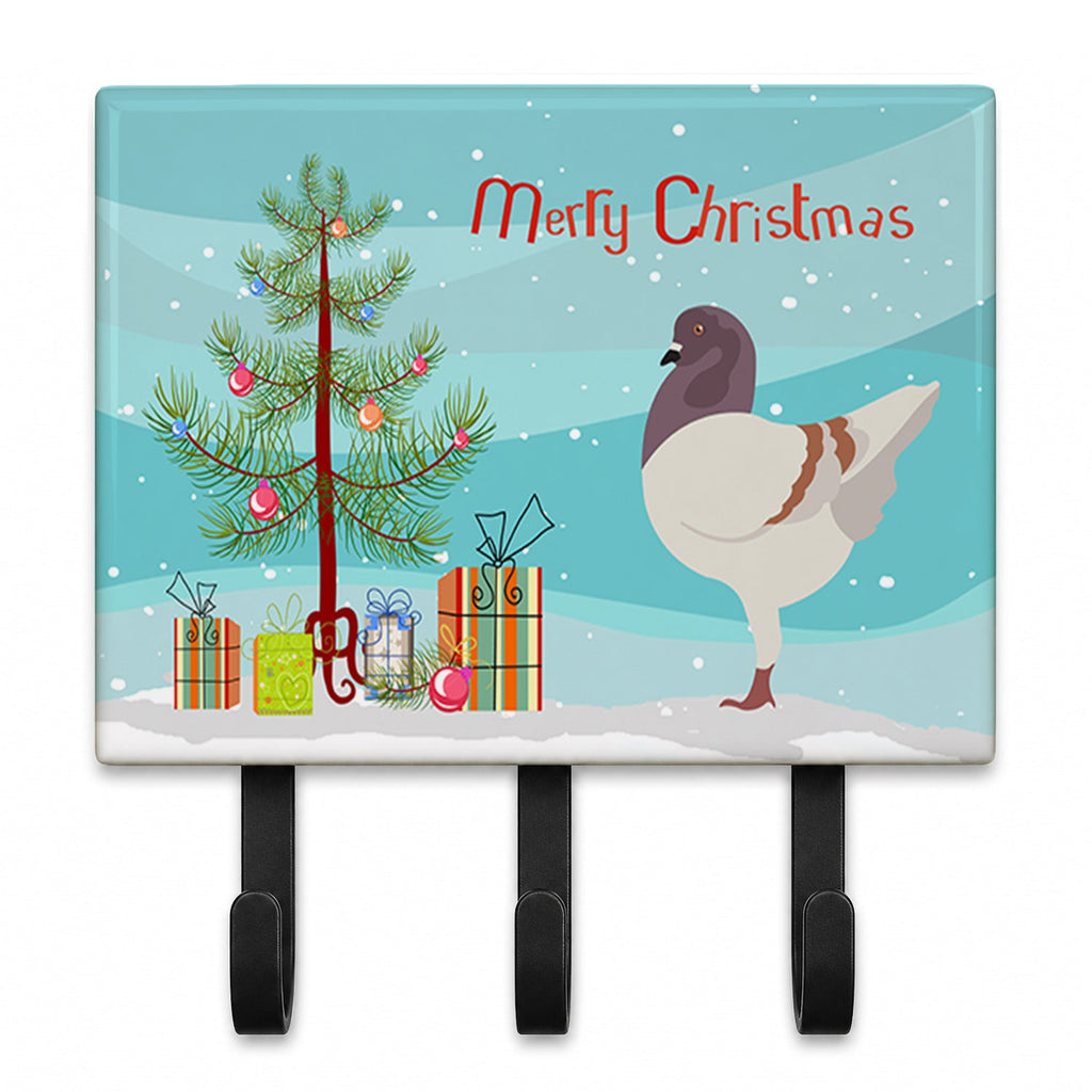 German Modena Pigeon Christmas Leash or Key Holder Wall Hooks, Coat Rack Wall Mount, for Hanging Keys, Towels, Aprons, Leashes