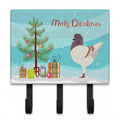 German Modena Pigeon Christmas Leash or Key Holder Wall Hooks, Coat Rack Wall Mount, for Hanging Keys, Towels, Aprons, Leashes