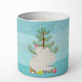 Silver Fantail Pigeon Christmas Decorative Soy Candle Nature Soy Wax Essential Oil Home Decor Ideal for Bedroom Kitchen Bath Office Gift, 10 oz