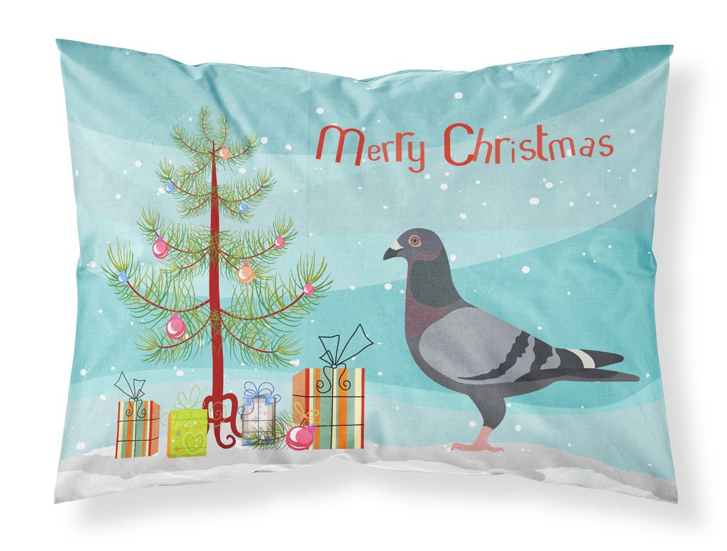 Racing Pigeon Christmas Standard Pillowcase Lightweight Super Soft Easy Care Decorative Artwork Pillowcase, Standard