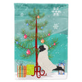 Nun Pigeon Christmas House Flag 28x40 Porch Sleeve Pole Decorative Outside Yard Banner Artwork Wall Hanging, Polyester