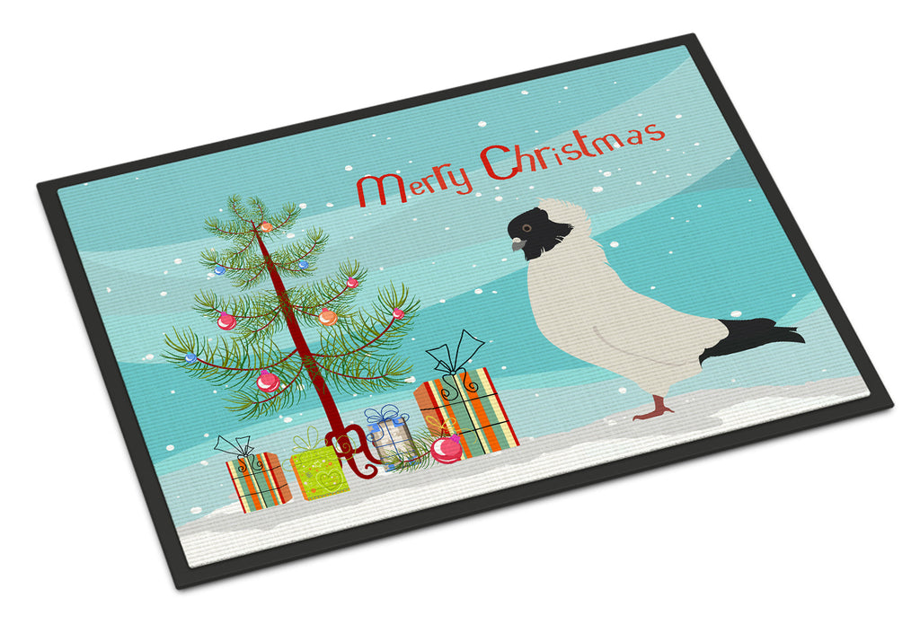 Nun Pigeon Christmas Doormat Indoor Outdoor 24H X 36W Front Door Mat Rugs for Entryway, Non Slip Washable Low Pile,