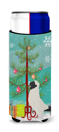 Nun Pigeon Christmas Slim Can Hugger , Insulated Foam Hugger for 12 oz Slim Cans, Beer Bottles & Water Bottles, Printed in USA
