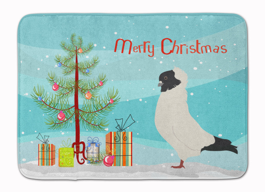 Nun Pigeon Christmas Memory Foam Kitchen Mat Machine Washable Anti-Fatigue Cushion Comfort Bath or Kitchen Rug