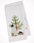 Nun Pigeon Christmas Kitchen Towel Set of 2 White Dish Towels Decorative Bathroom Hand towel for Hand, Face, Hair, Yoga, Tea, Dishcloth, 19 X 28", White