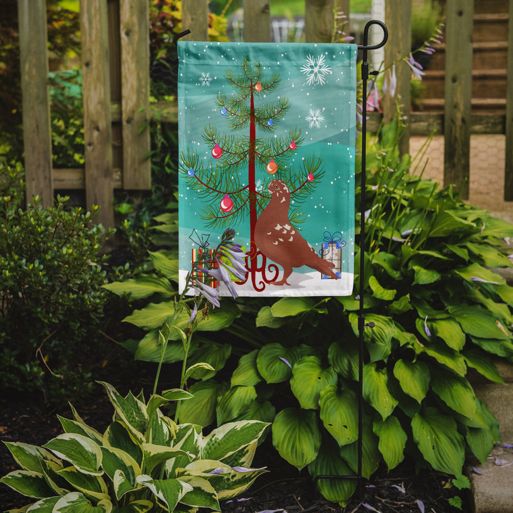African Owl Pigeon Christmas Garden Flag Mailbox Decorative Yard Banner Outside Patio Artwork for Flower Beds, Garden Size, Multicolor