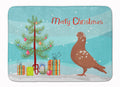 African Owl Pigeon Christmas Memory Foam Kitchen Mat Machine Washable Anti-Fatigue Cushion Comfort Bath or Kitchen Rug