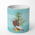 English Pouter Pigeon Christmas Decorative Soy Candle Nature Soy Wax Essential Oil Home Decor Ideal for Bedroom Kitchen Bath Office Gift, 10 oz