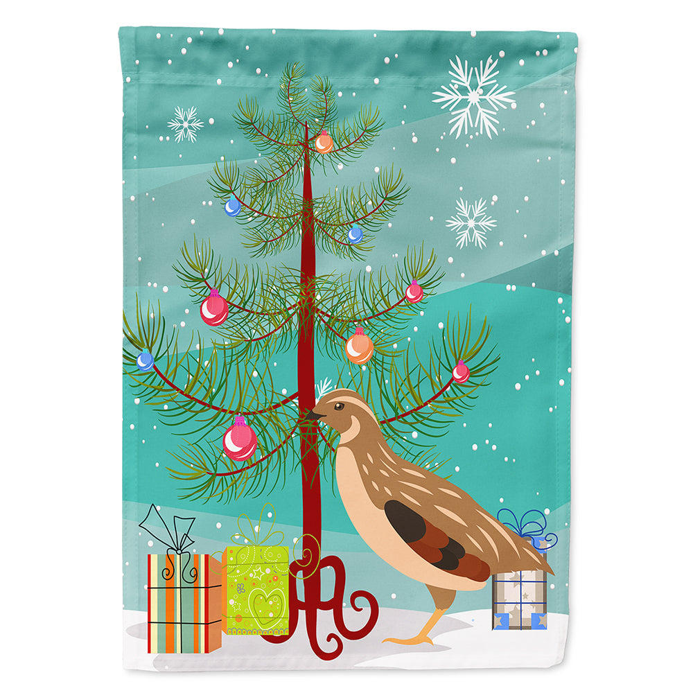 Golden Phoenix Quail Christmas House Flag 28x40 Porch Sleeve Pole Decorative Outside Yard Banner Artwork Wall Hanging, Polyester