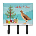 Golden Phoenix Quail Christmas Leash or Key Holder Wall Hooks, Coat Rack Wall Mount, for Hanging Keys, Towels, Aprons, Leashes
