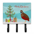 Chinese Painted or King Quail Christmas Leash or Key Holder Wall Hooks, Coat Rack Wall Mount, for Hanging Keys, Towels, Aprons, Leashes