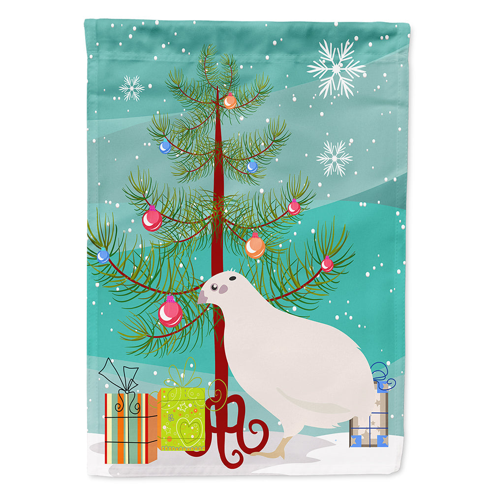 Texas Quail Christmas House Flag 28x40 Porch Sleeve Pole Decorative Outside Yard Banner Artwork Wall Hanging, Polyester