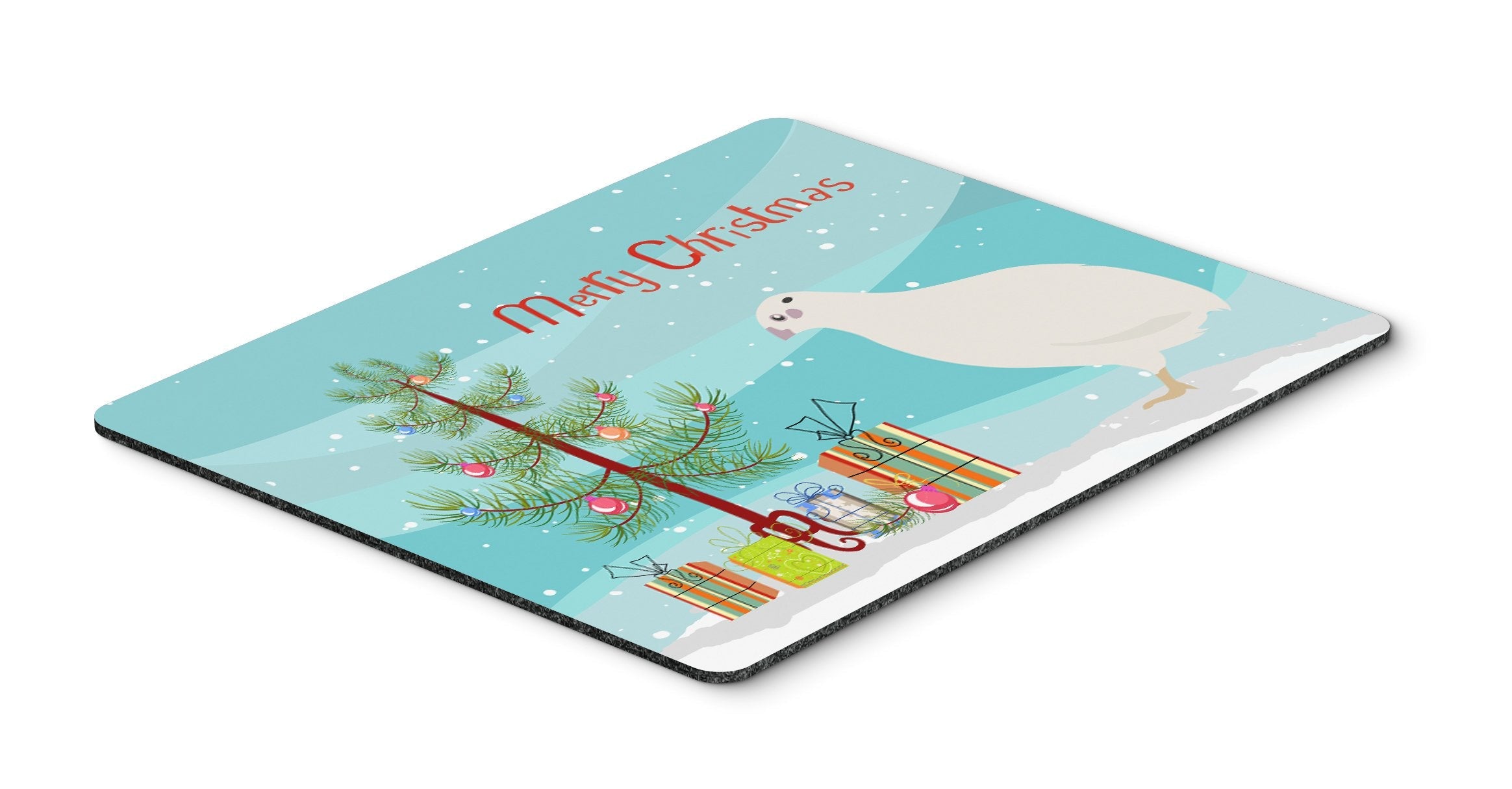 Texas Quail Christmas Mouse Pad, Heat Resistant Trivet Hot Pad , Non Slip Rubber Desk Mat, Kitchen Counter Protector, Home Office Decor Gift