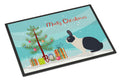 Dutch Rabbit Christmas Doormat Indoor Outdoor 18H X 27W Front Door Mat Rugs for Entryway, Non Slip Washable