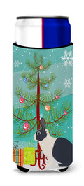 Dutch Rabbit Christmas Slim Can Hugger , Insulated Foam Hugger for 12 oz Slim Cans, Beer Bottles & Water Bottles, Printed in USA