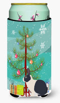 Dutch Rabbit Christmas Tall Boy Hugger Can Cooler Sleeve Machine Washable Drink Collapsible Insulator Beverage Insulated Holder