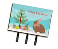 Lionhead Rabbit Christmas Leash or Key Holder Wall Hooks, Coat Rack Wall Mount, for Hanging Keys, Towels, Aprons, Leashes