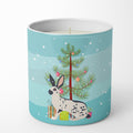 English Spot Rabbit Christmas Decorative Soy Candle Nature Soy Wax Essential Oil Home Decor Ideal for Bedroom Kitchen Bath Office Gift, 10 oz