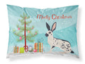 English Spot Rabbit Christmas Standard Pillowcase Lightweight Super Soft Easy Care Decorative Artwork Pillowcase, Standard