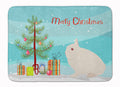 Hermelin Rabbit Christmas Memory Foam Kitchen Mat Machine Washable Anti-Fatigue Cushion Comfort Bath or Kitchen Rug