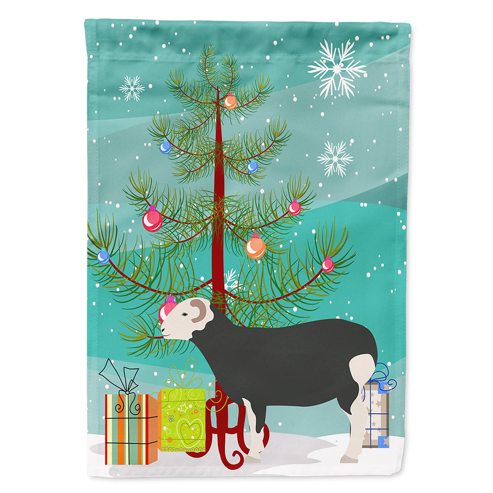 Herwick Sheep Christmas House Flag 28x40 Porch Sleeve Pole Decorative Outside Yard Banner Artwork Wall Hanging, Polyester