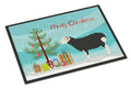 Herwick Sheep Christmas Doormat Indoor Outdoor 24H X 36W Front Door Mat Rugs for Entryway, Non Slip Washable Low Pile,