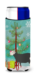 Herwick Sheep Christmas Slim Can Hugger , Insulated Foam Hugger for 12 oz Slim Cans, Beer Bottles & Water Bottles, Printed in USA