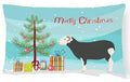 Herwick Sheep Christmas Decorative Throw Pillow 12x16 Indoor Outdoor Accent Cushion, Fabric Cover with Insert for Sofa, Bed, Porch & Living Room