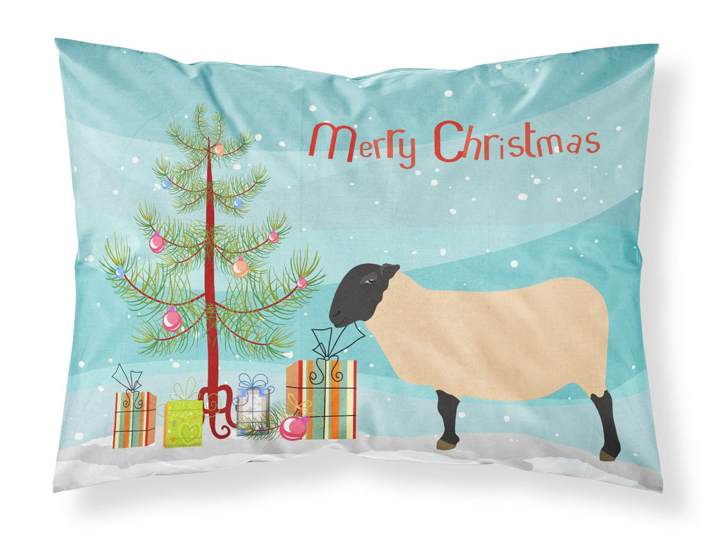 Suffolk Sheep Christmas Standard Pillowcase Lightweight Super Soft Easy Care Decorative Artwork Pillowcase, Standard