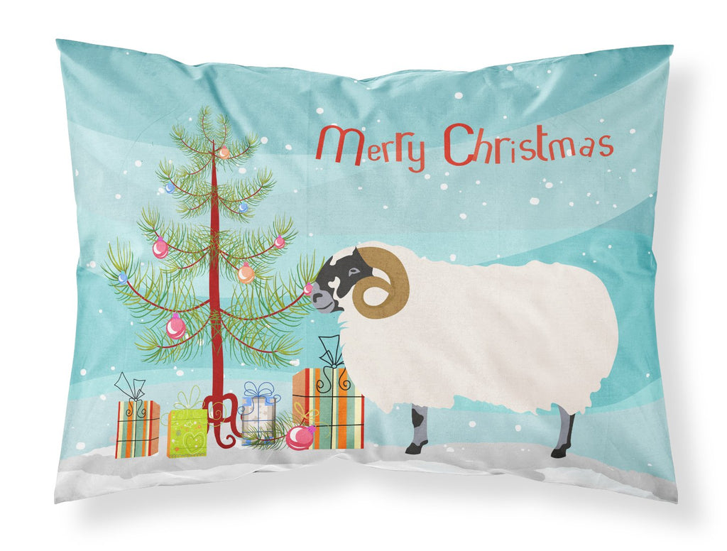 Scottish Blackface Sheep Christmas Standard Pillowcase Lightweight Super Soft Easy Care Decorative Artwork Pillowcase, Standard