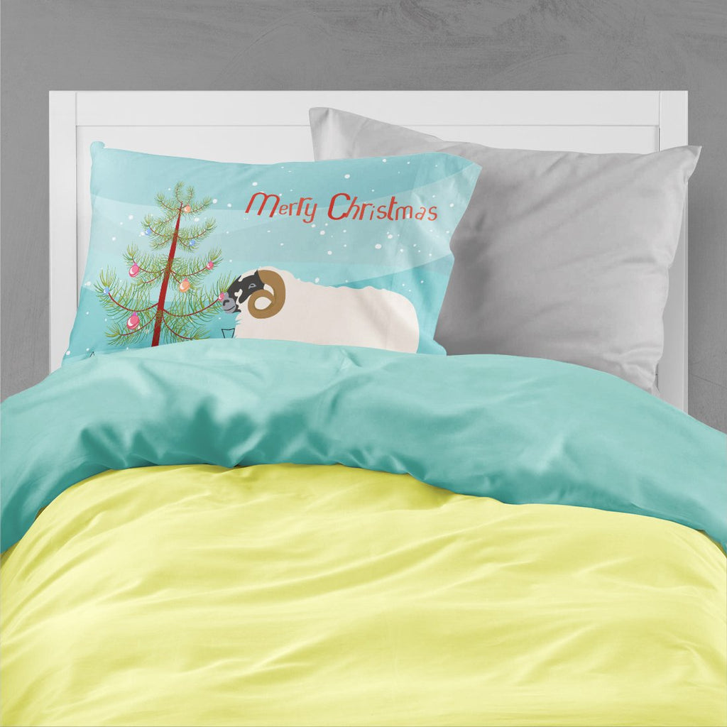 Scottish Blackface Sheep Christmas Standard Pillowcase Lightweight Super Soft Easy Care Decorative Artwork Pillowcase, Standard