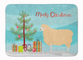 English Leicester Longwool Sheep Christmas Memory Foam Kitchen Mat Machine Washable Anti-Fatigue Cushion Comfort Bath or Kitchen Rug