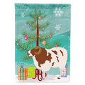 Jacob Sheep Christmas House Flag 28x40 Porch Sleeve Pole Decorative Outside Yard Banner Artwork Wall Hanging, Polyester