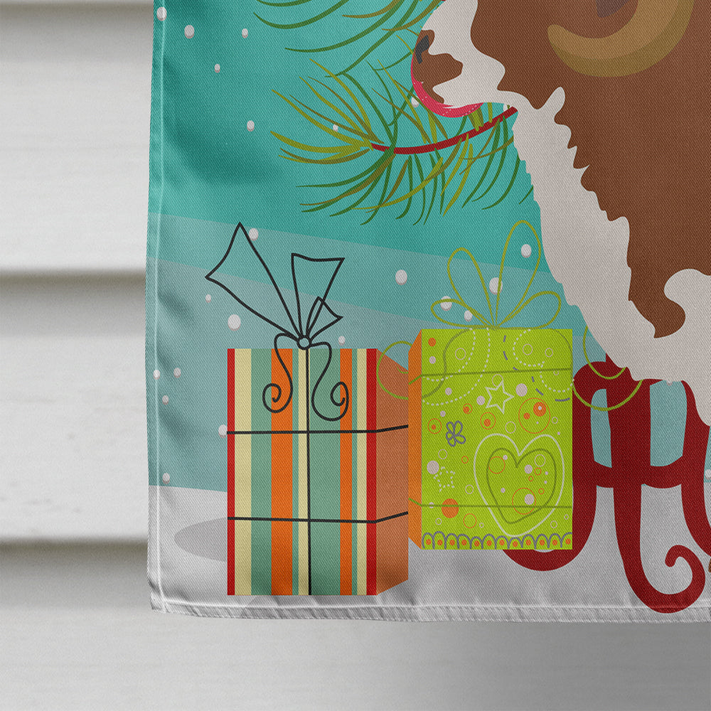 Jacob Sheep Christmas House Flag 28x40 Porch Sleeve Pole Decorative Outside Yard Banner Artwork Wall Hanging, Polyester