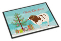 Jacob Sheep Christmas Doormat Indoor Outdoor 18H X 27W Front Door Mat Rugs for Entryway, Non Slip Washable