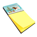 Jacob Sheep Christmas Watercolor Sticky Note Holder Refillable Dispenser Desk Accessory 3x3 Pad Gift