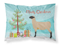 Hampshire Down Sheep Christmas Standard Pillowcase Lightweight Super Soft Easy Care Decorative Artwork Pillowcase, Standard