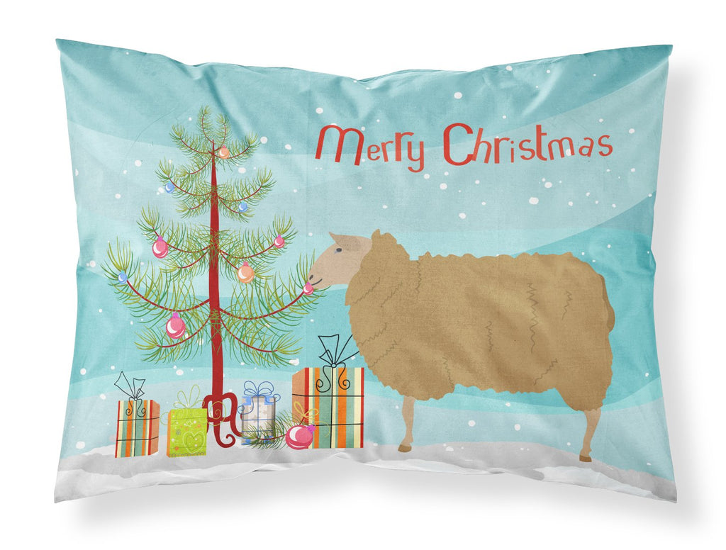 East Friesian Sheep Christmas Standard Pillowcase Lightweight Super Soft Easy Care Decorative Artwork Pillowcase, Standard