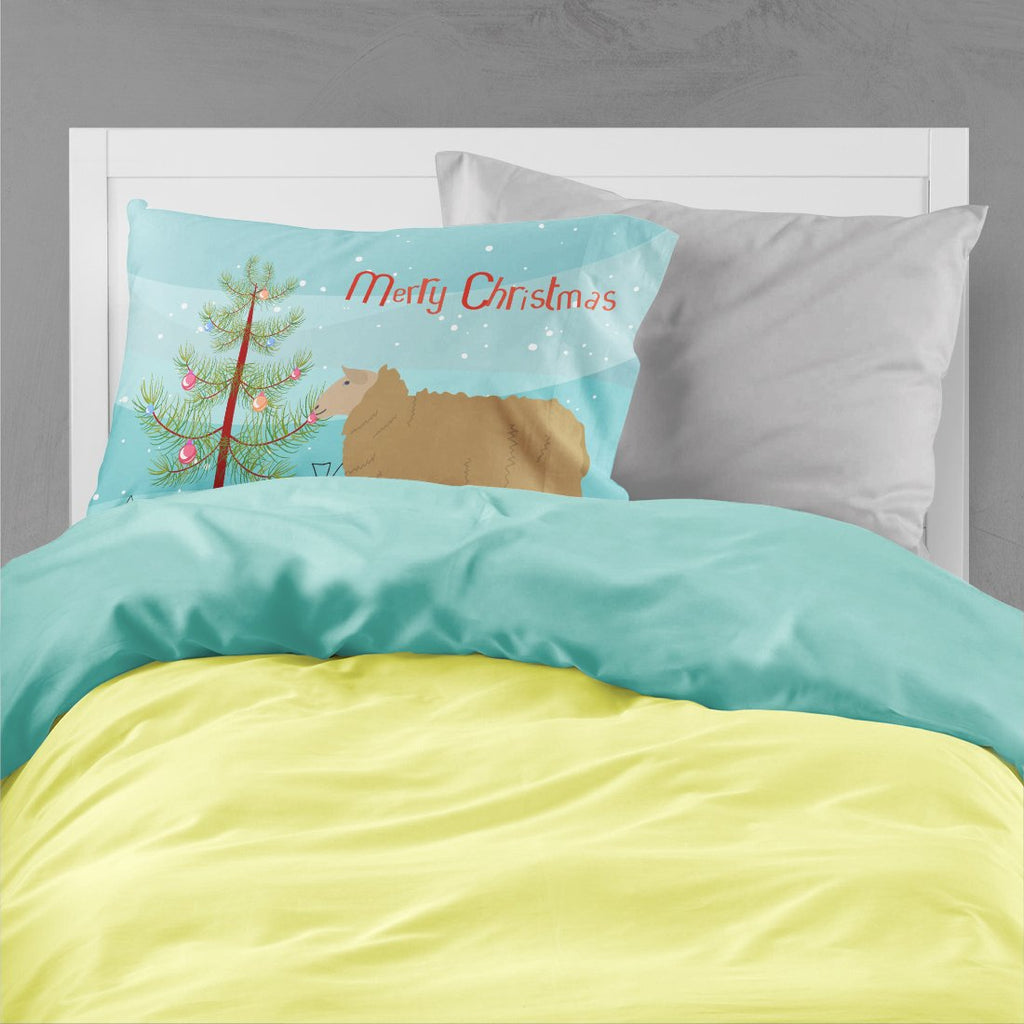 East Friesian Sheep Christmas Standard Pillowcase Lightweight Super Soft Easy Care Decorative Artwork Pillowcase, Standard