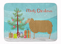 East Friesian Sheep Christmas Memory Foam Kitchen Mat Machine Washable Anti-Fatigue Cushion Comfort Bath or Kitchen Rug