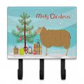 East Friesian Sheep Christmas Leash or Key Holder Wall Hooks, Coat Rack Wall Mount, for Hanging Keys, Towels, Aprons, Leashes
